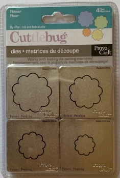 Cuttlebug Stanzschablone Blumen (Flowers)